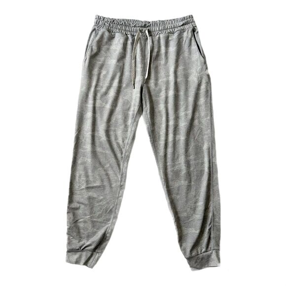 Vuori Women’s Performance Jogger DreamKnit in Gray Camo Size Small - Picture 1 of 5